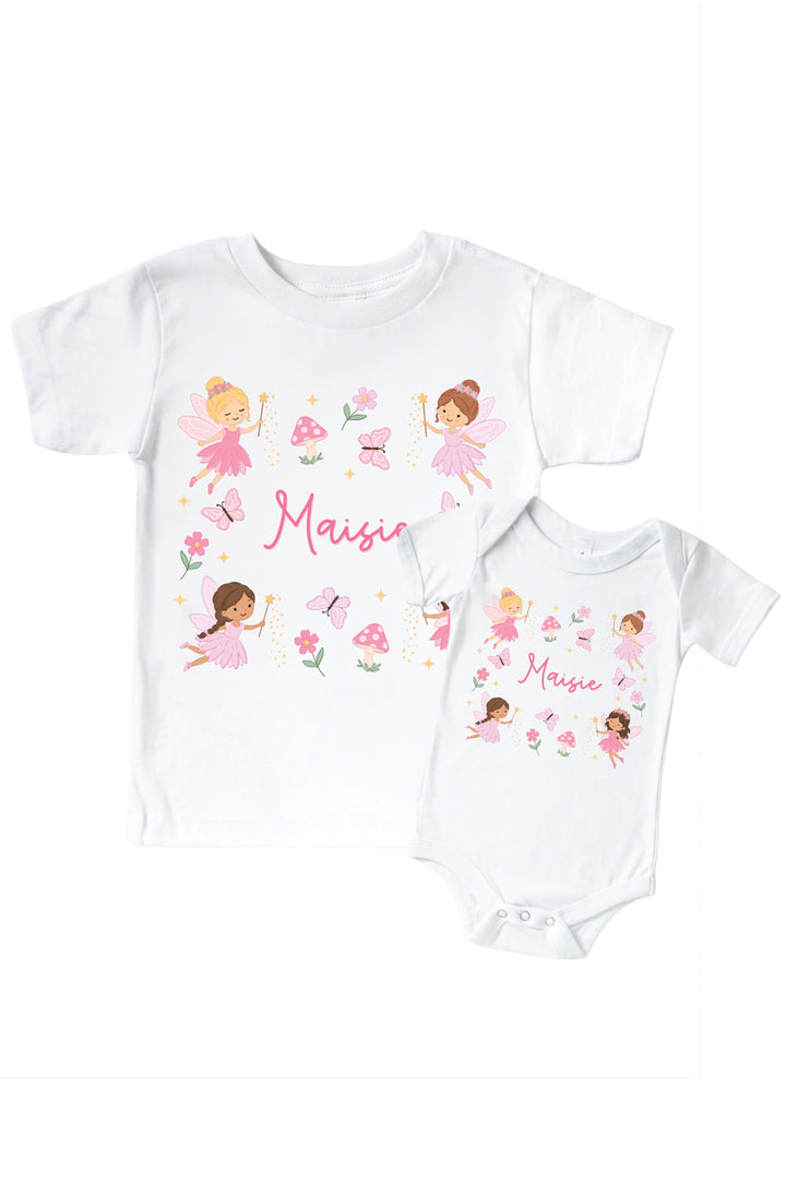 Personalized Fairy Wishes white kids&