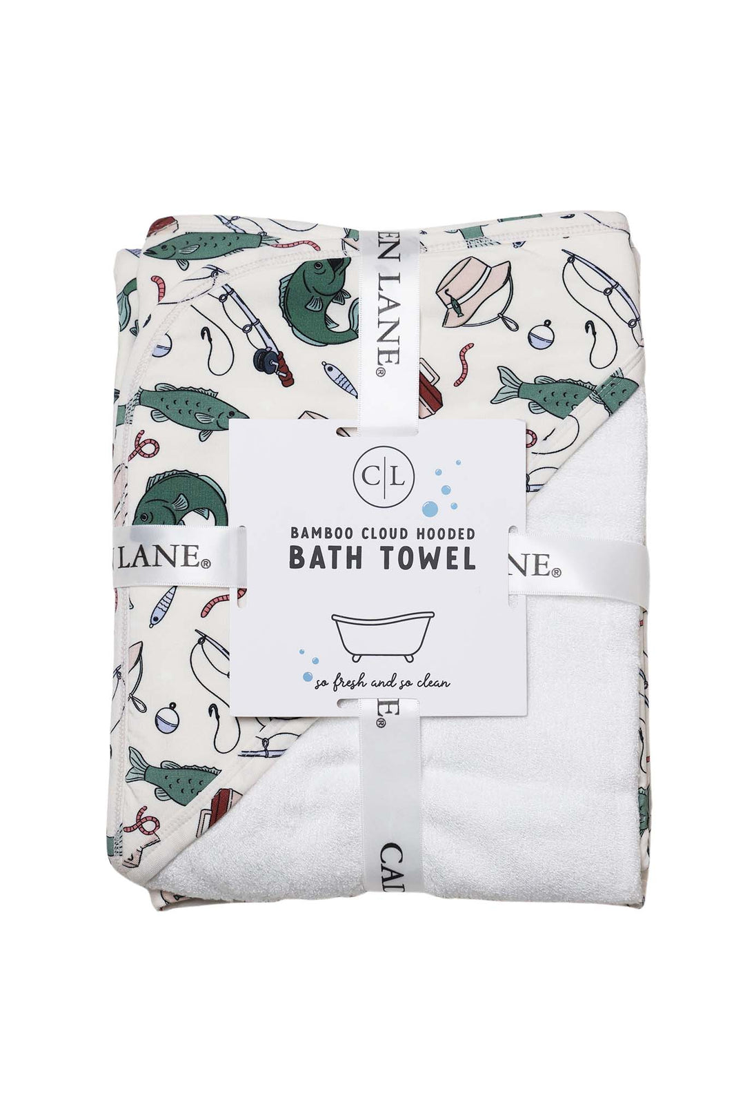 baby off the hook hooded towel