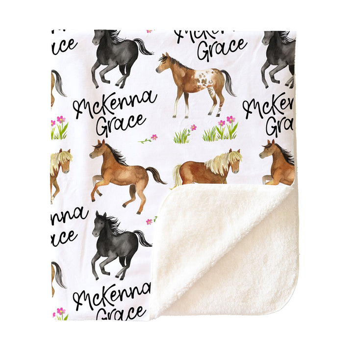 Personalized Themed Blankets for Girls