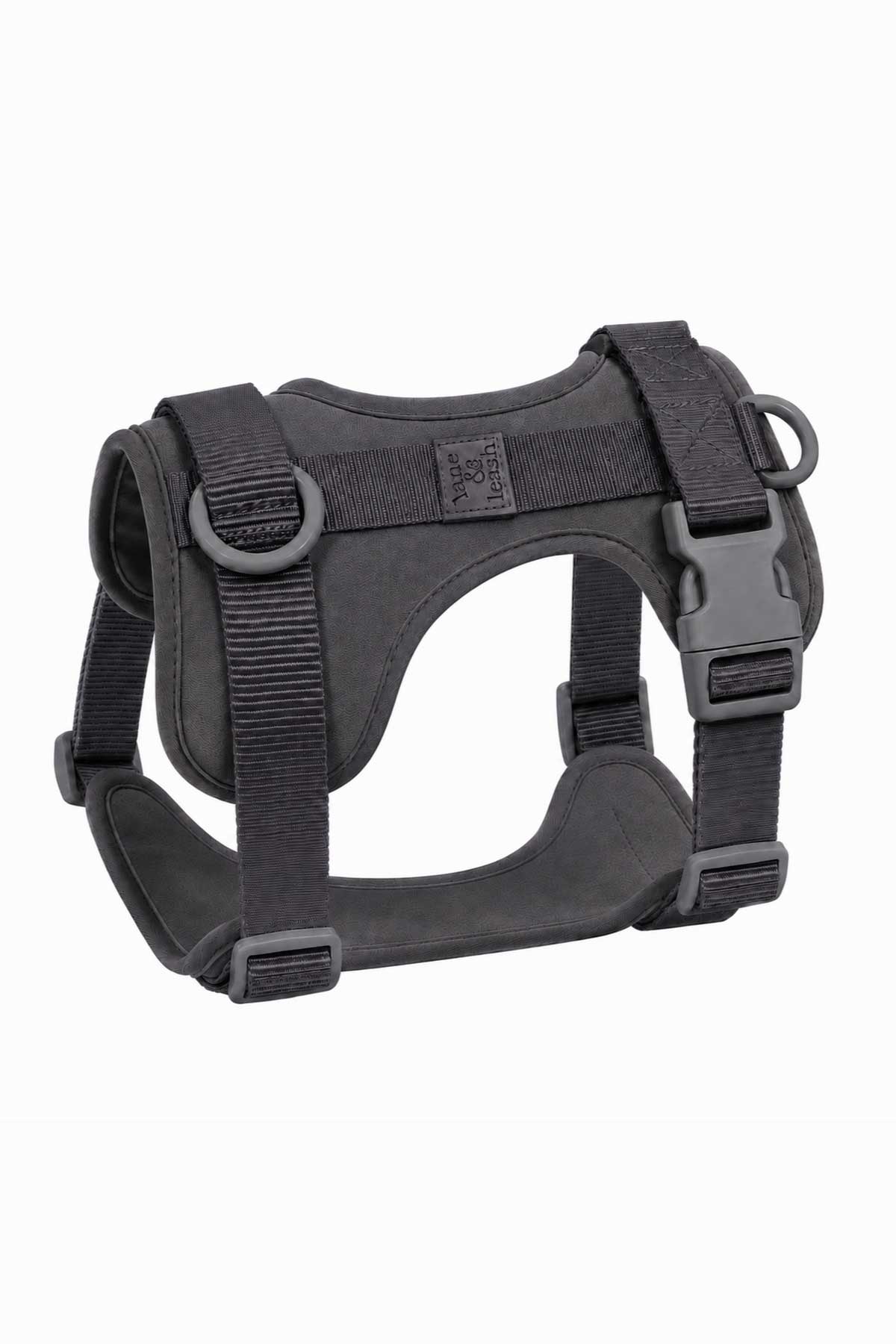 Padded Dog Harness | Charcoal
