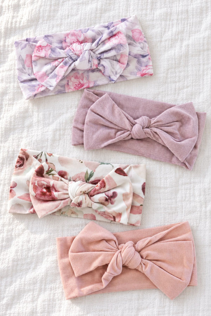 lifestyle image of multiple Caden Lane headwraps