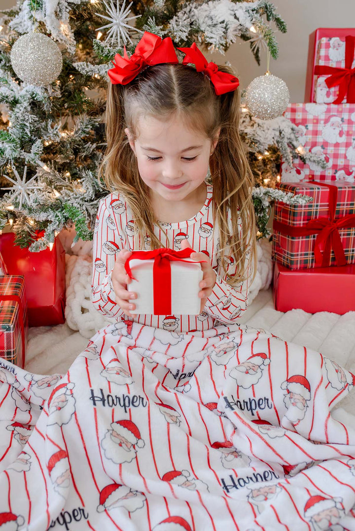 Christmas Personalized Kids Blankets