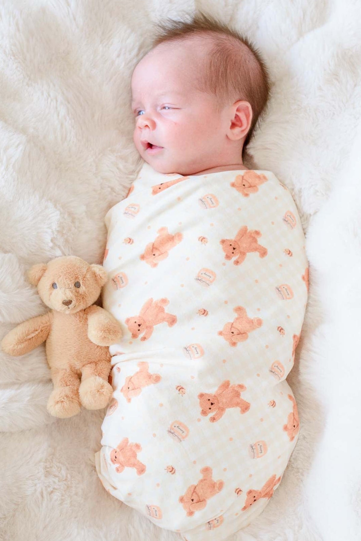 Oversized Swaddle | Honey Bears