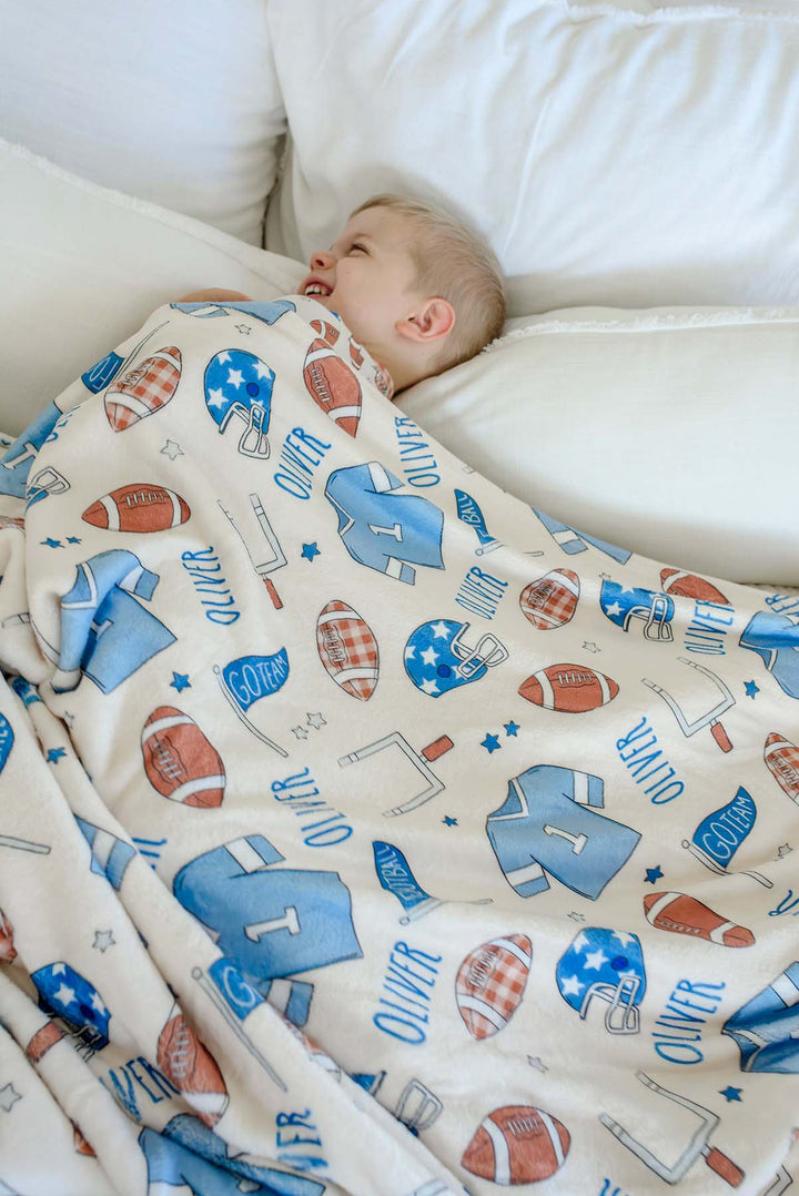 Personalized Themed Blankets for Boys