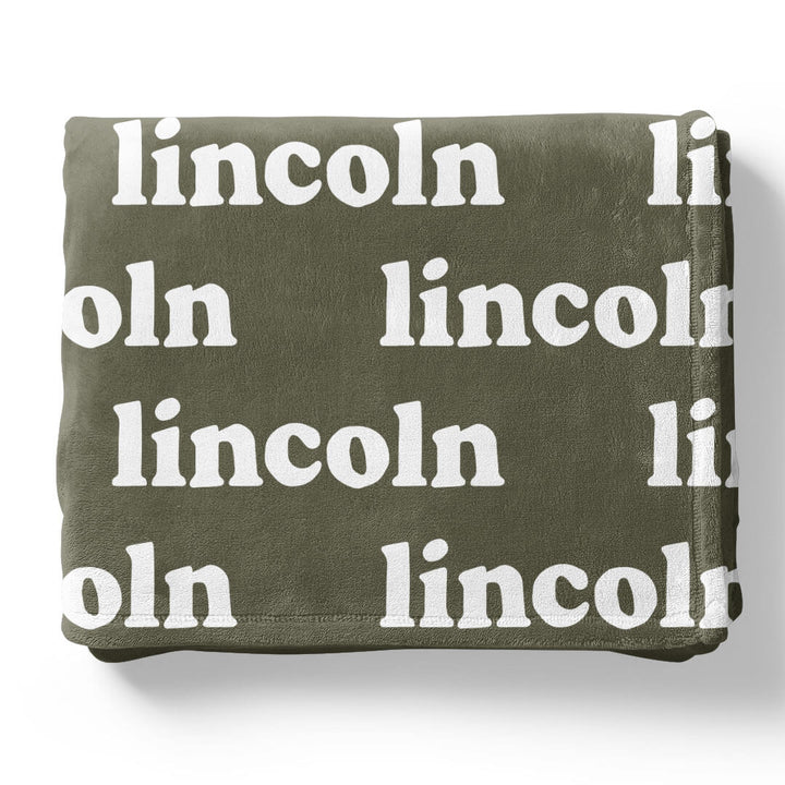 Tropical Personalized Color Blanket