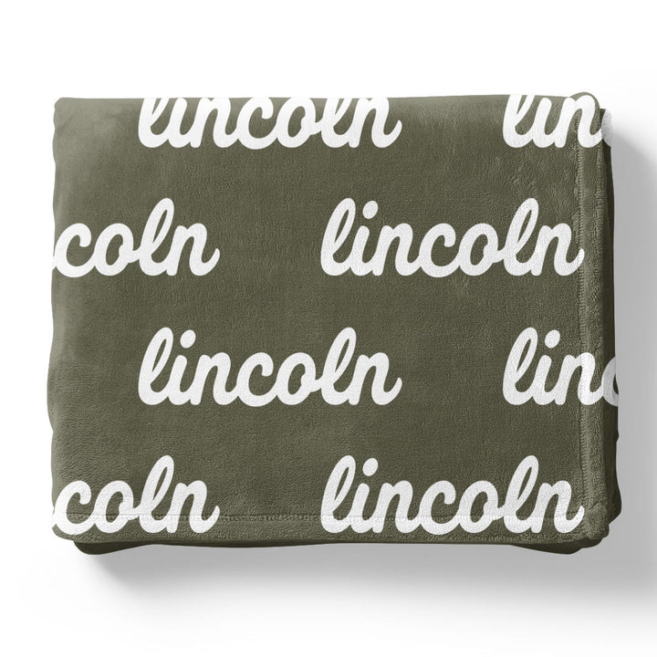 Tropical Personalized Color Blanket