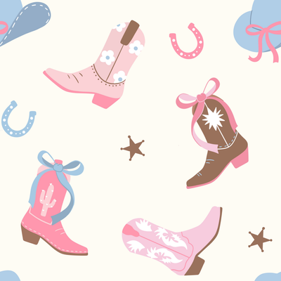 Boot Scootin' Personalized Kids Blanket