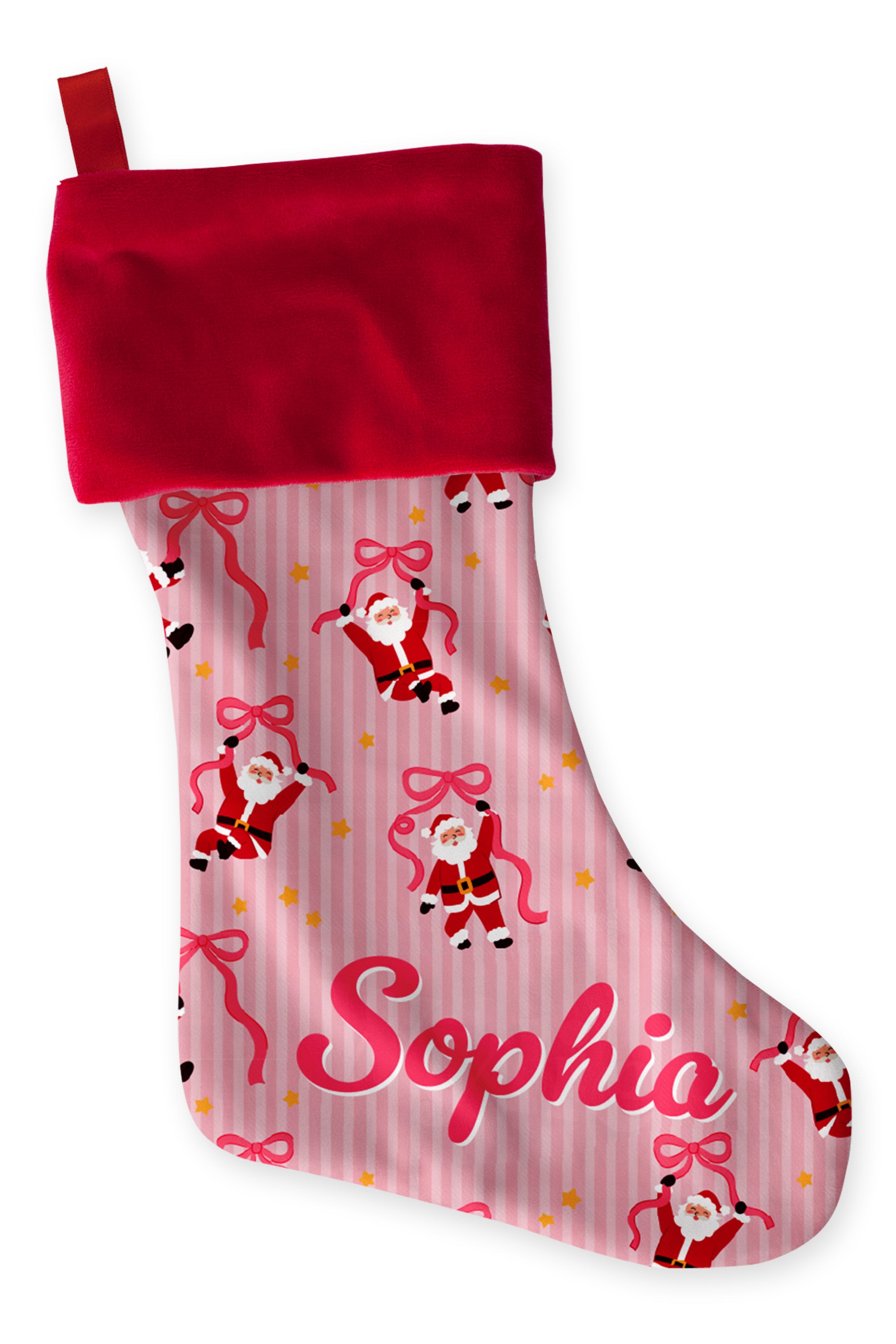 Personalized Christmas Stocking | Jolly Ribbons