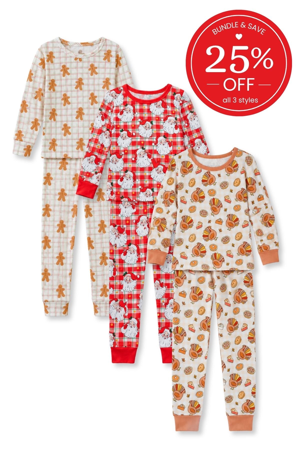 Jolly Little Holidays Two-Piece Pajama Bundle