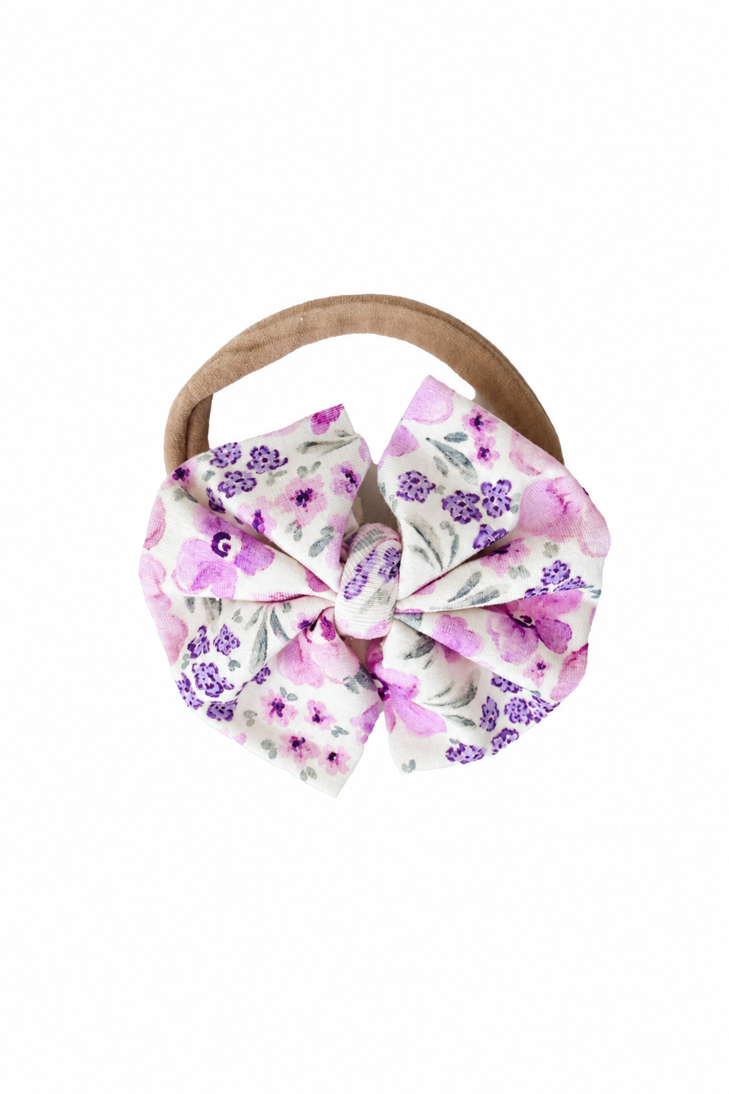 Caden Lane lilac dream purple and pink floral headwrap