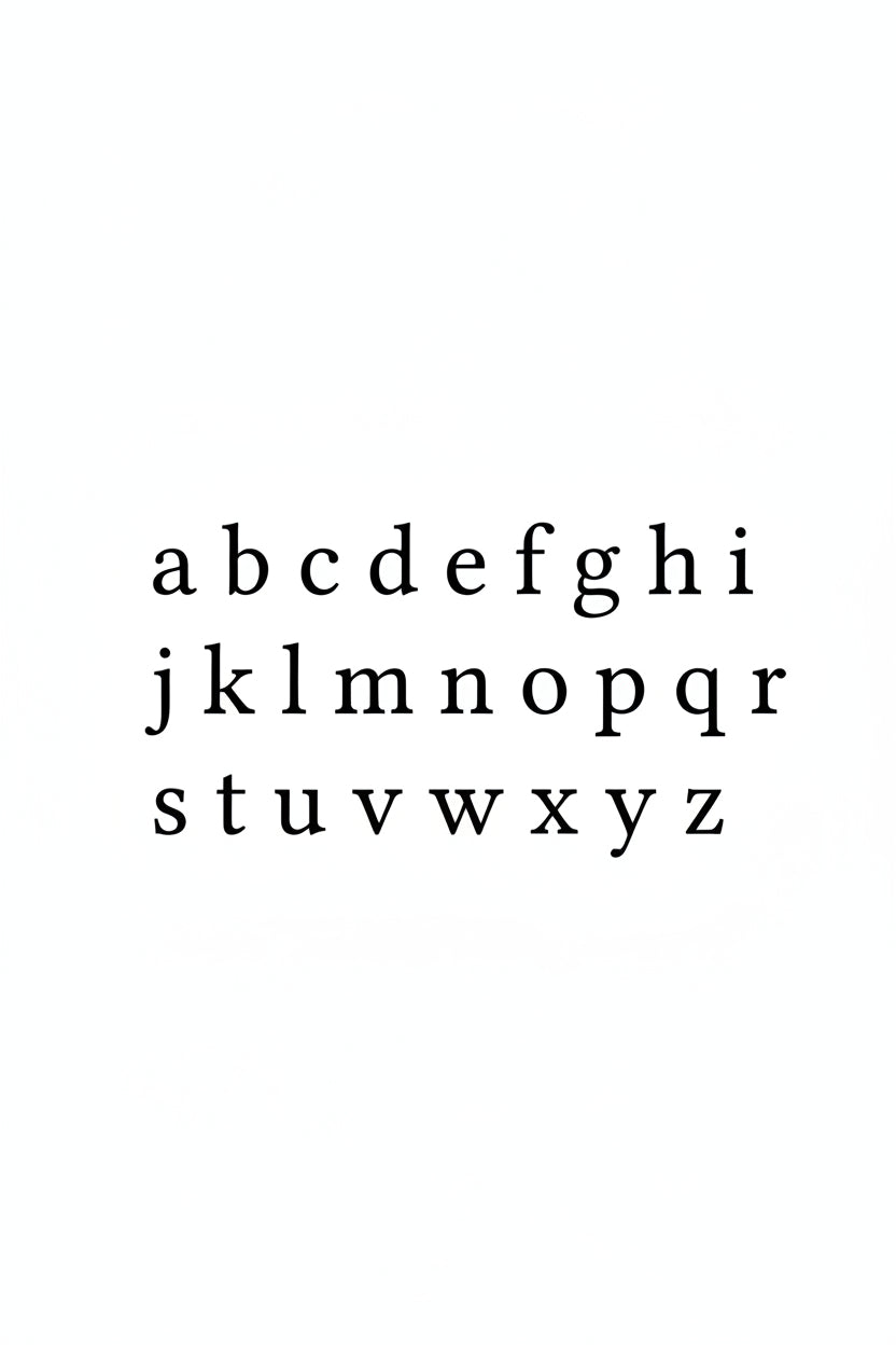 linux libertine lowercase font 