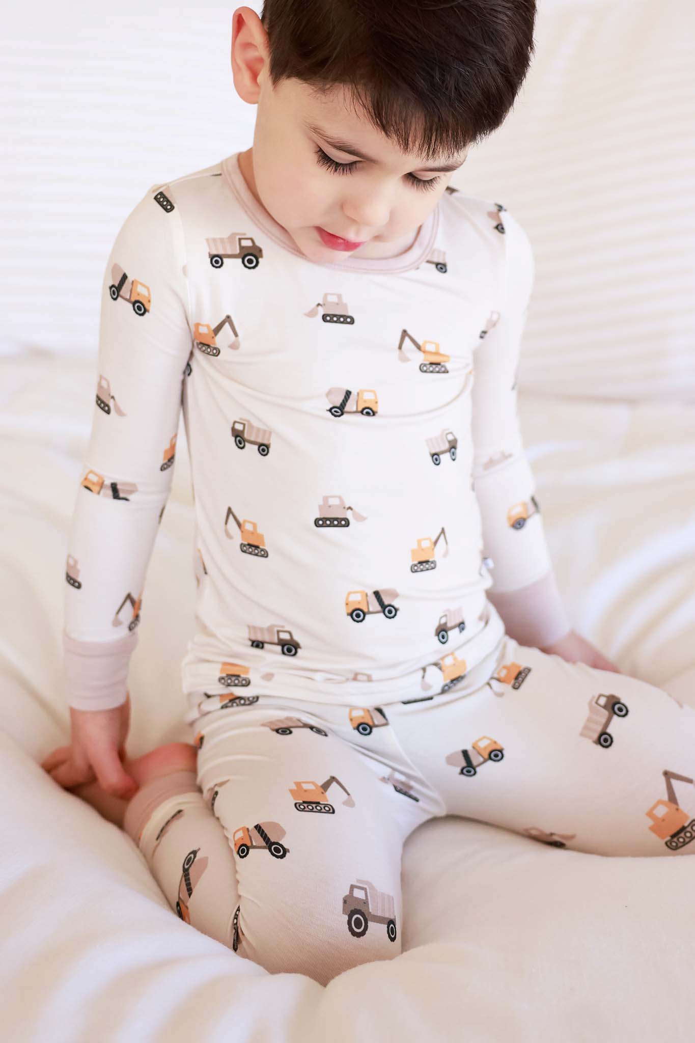 Two-Piece Pajama Set | Little Builder