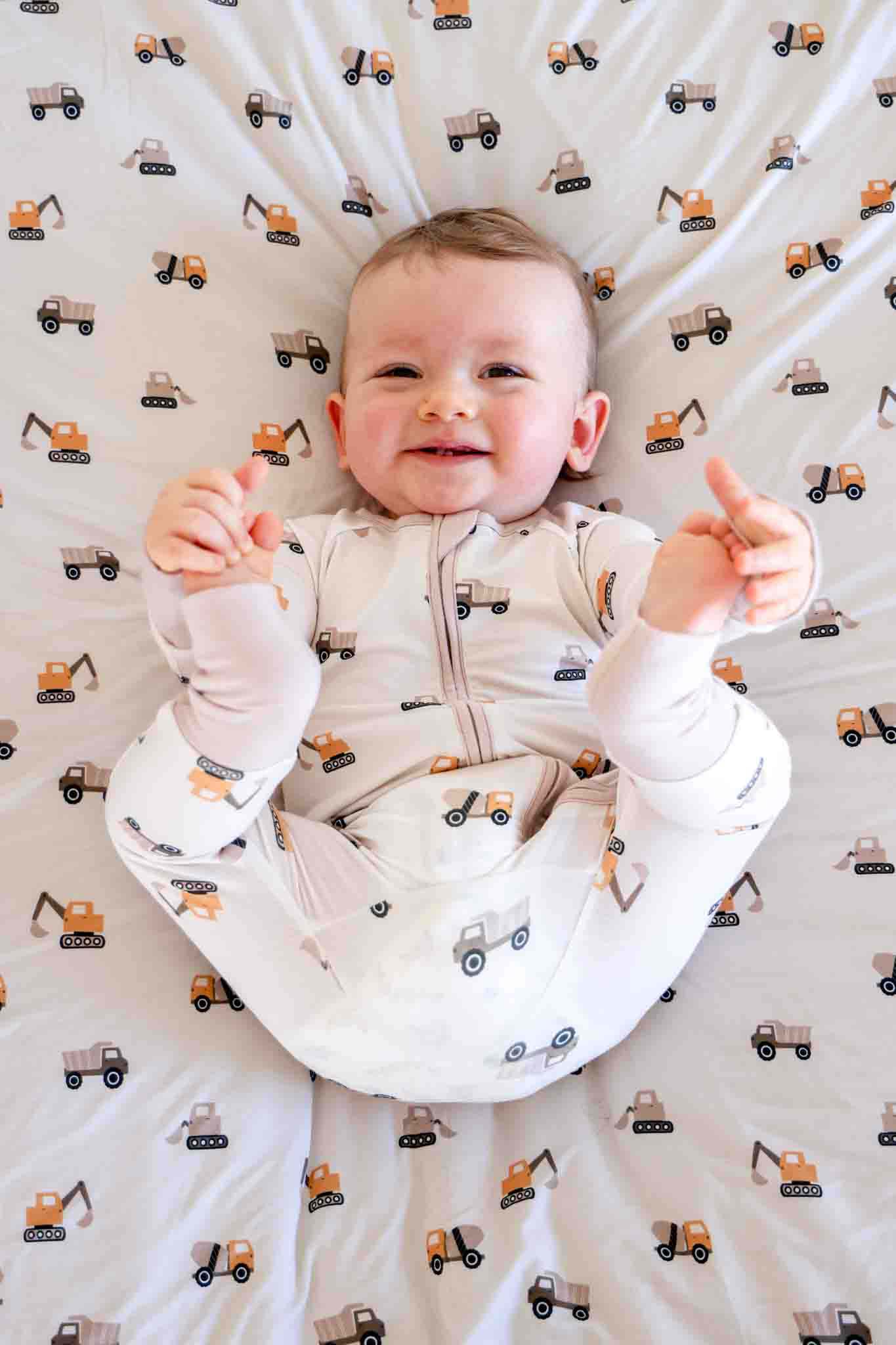 Convertible Zip Romper | Little Builder