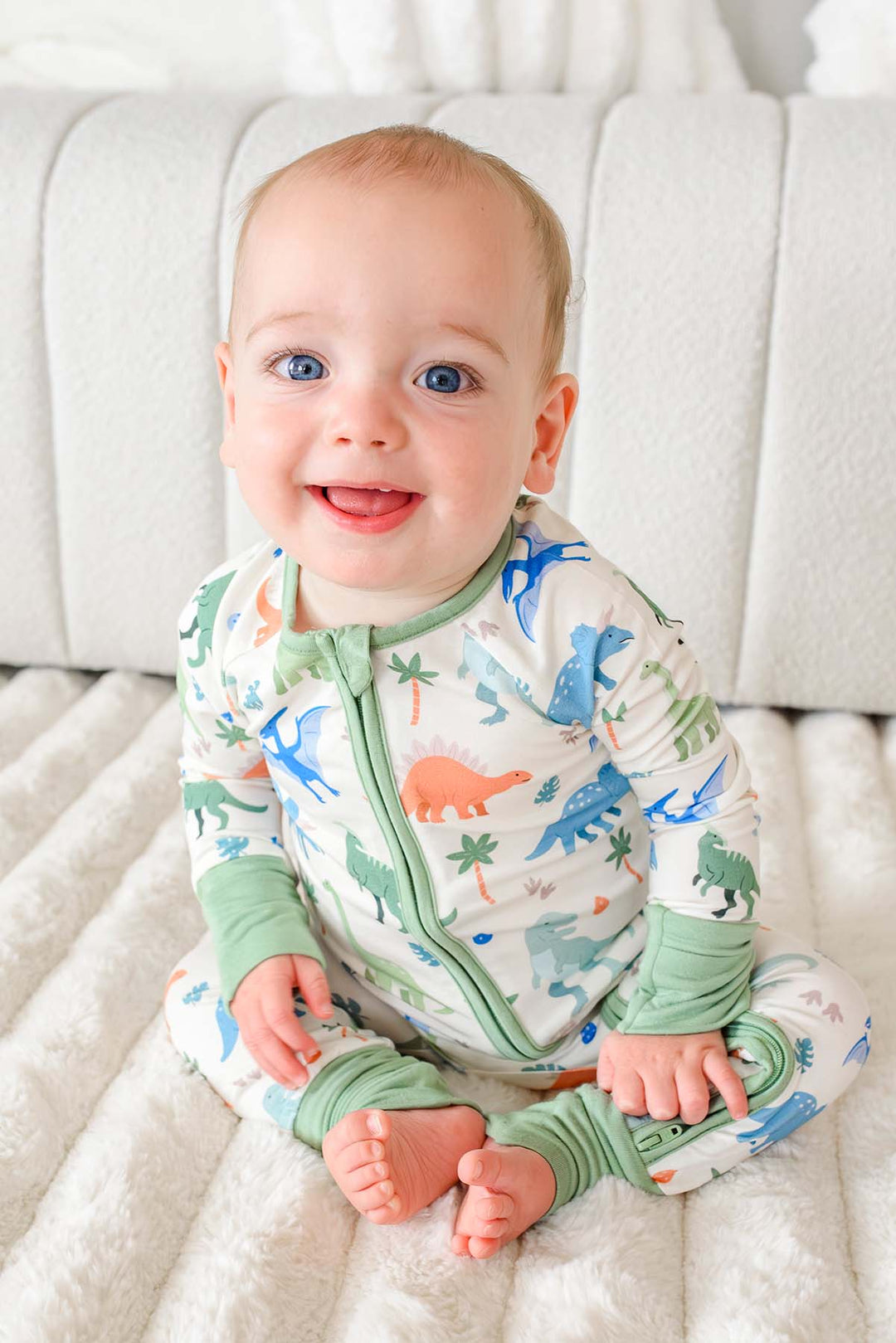 little fossil neutral convertible zip romper