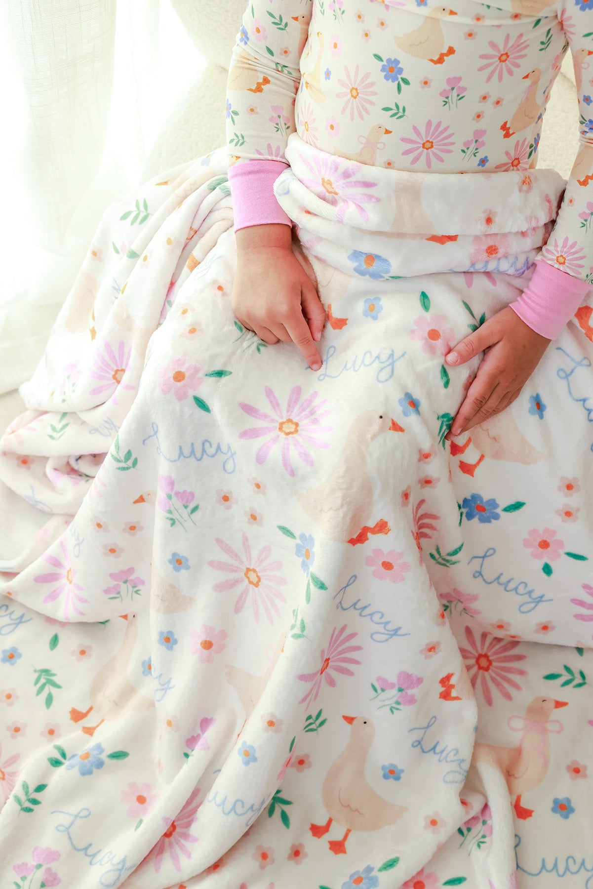 Personalized Kids Blanket | Loosey Goose