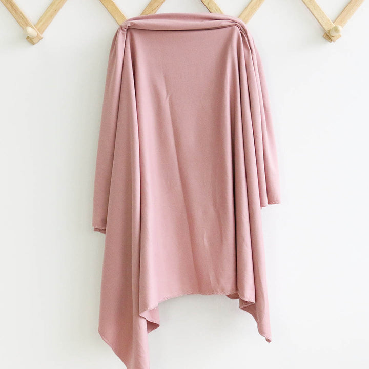 baby swaddle solid mauve 
