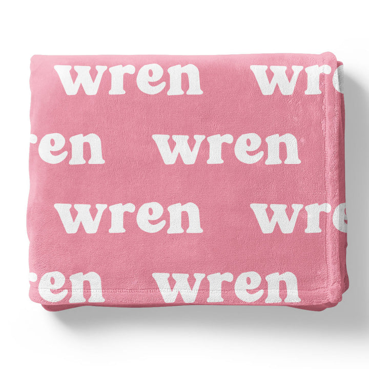 Tropical Personalized Color Blanket