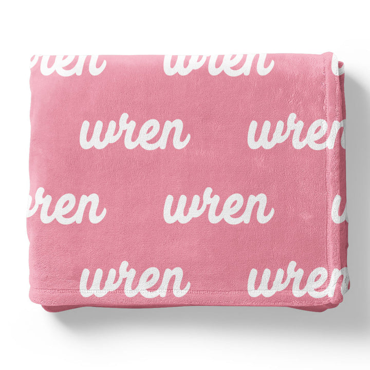 Tropical Personalized Color Blanket