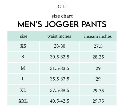 Sizing chart