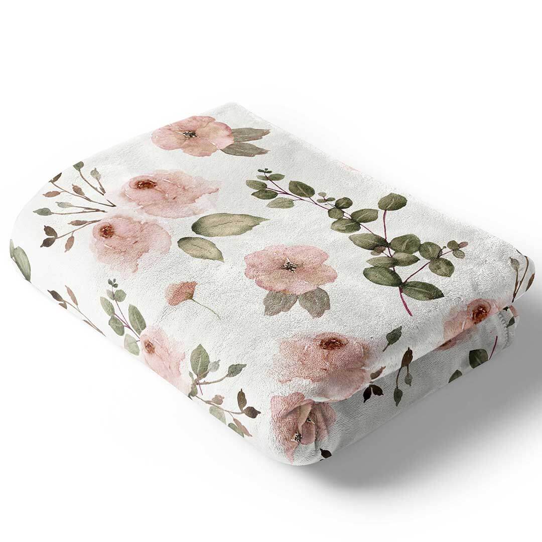 Millie's Dusty Rose Garden Blanket