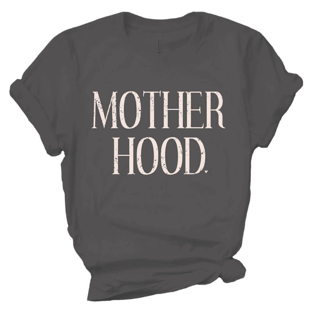 motherhood graphic tee for women