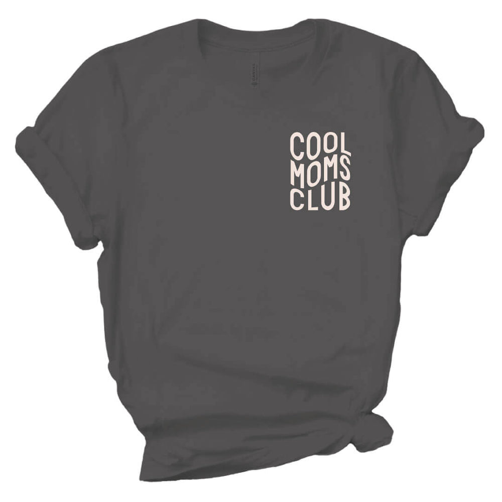 cool moms club graphic tee for women 