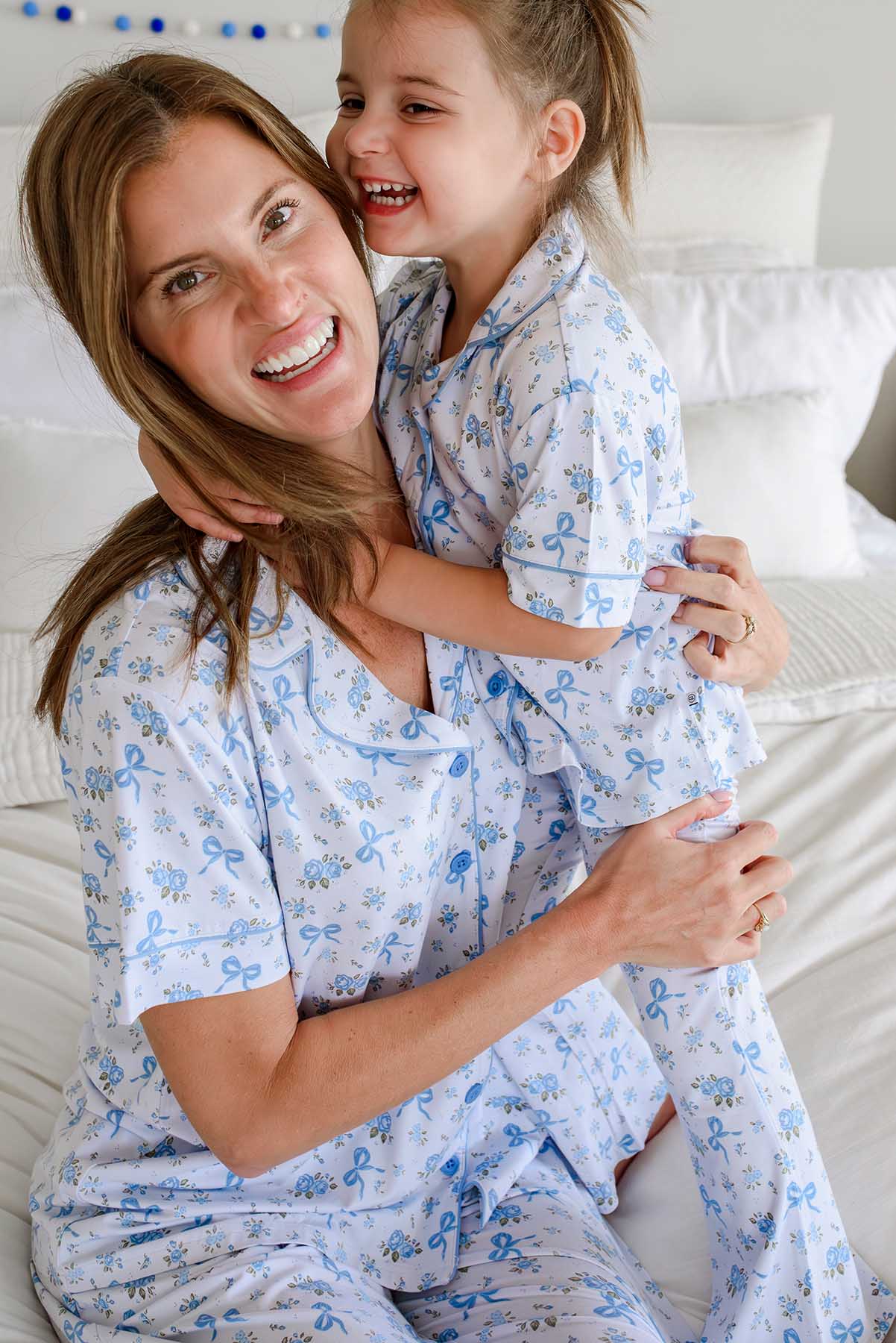 Women's Two-Piece Bamboo Flare Lounge Set | Tied In Blooms