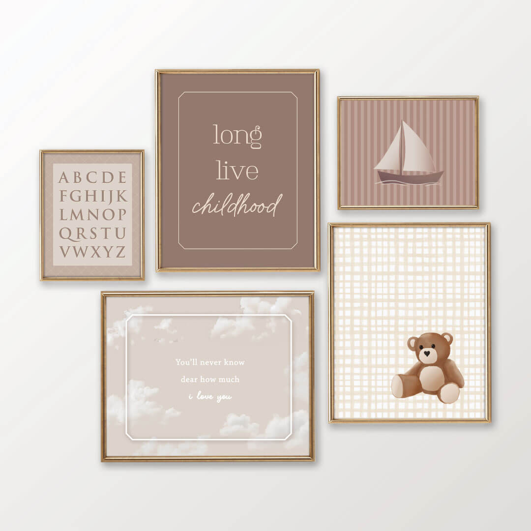 neutral nursery wall art for babies