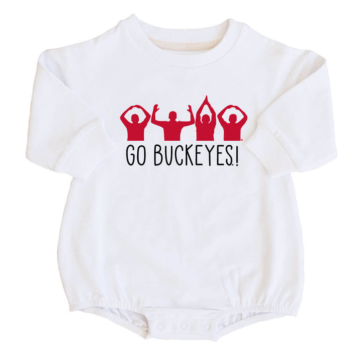 The Ohio State University | OSU Graphic Sweatshirt Bubble Romper