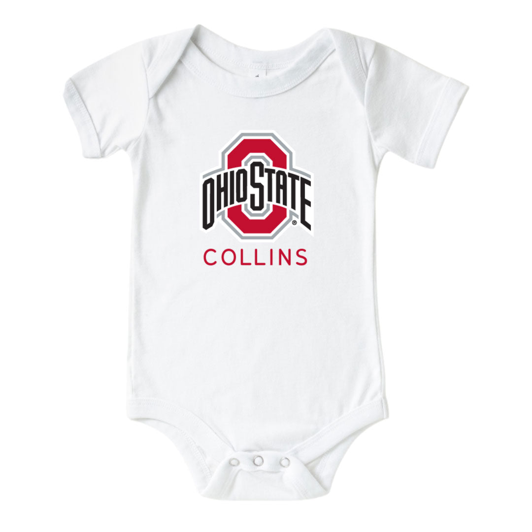 personalized bodysuit ohio state