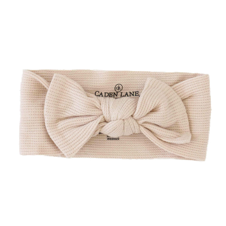 oatmeal headwrap flat lay