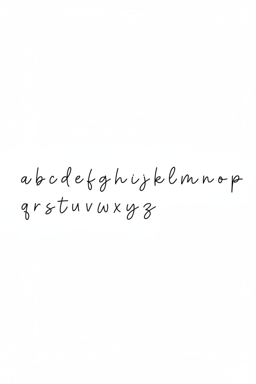 olamitte lowercase font 