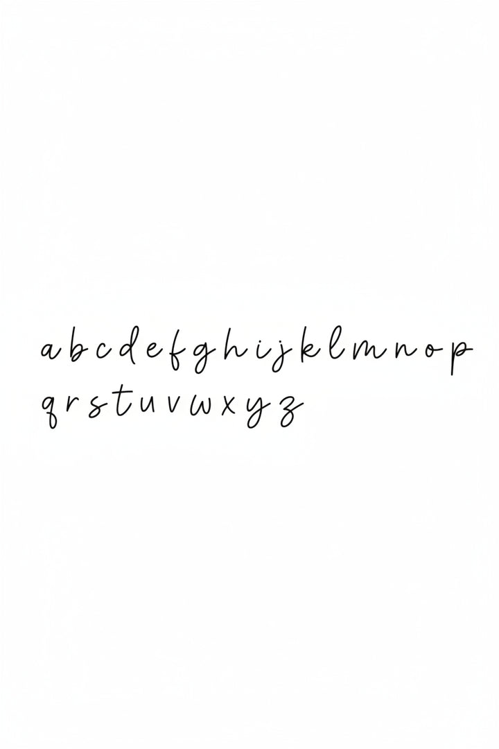 olamitte lowercase font 