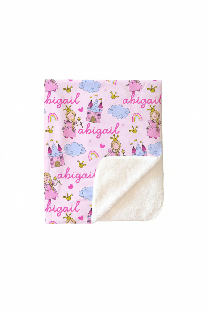 Once Upon A Time Personalized Kids Blanket