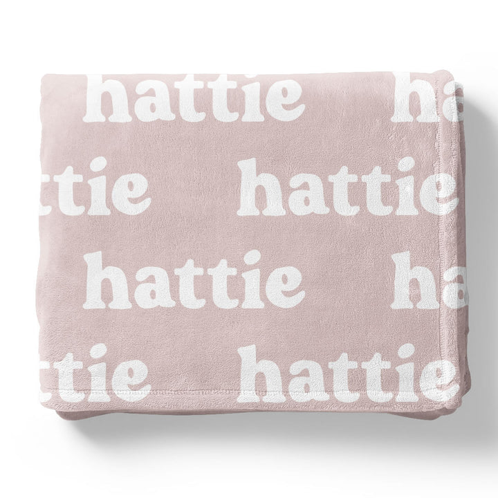 Rose Blossom Personalized Color Blanket