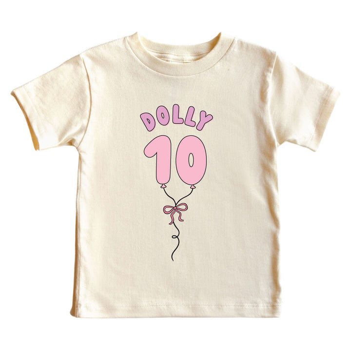 10th birthday personalized graphic tee for girls 