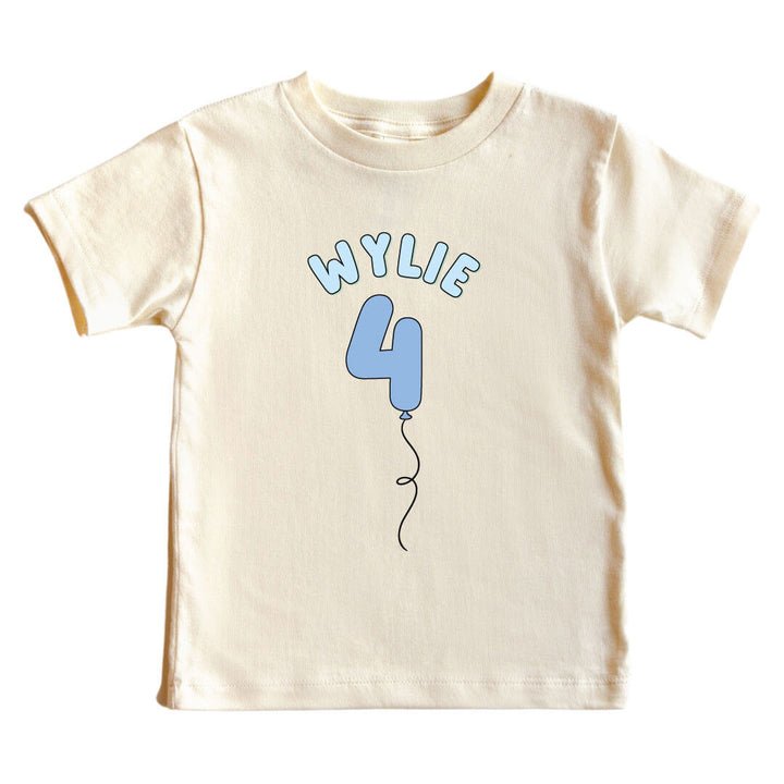 4th birthday personalized tee for boys