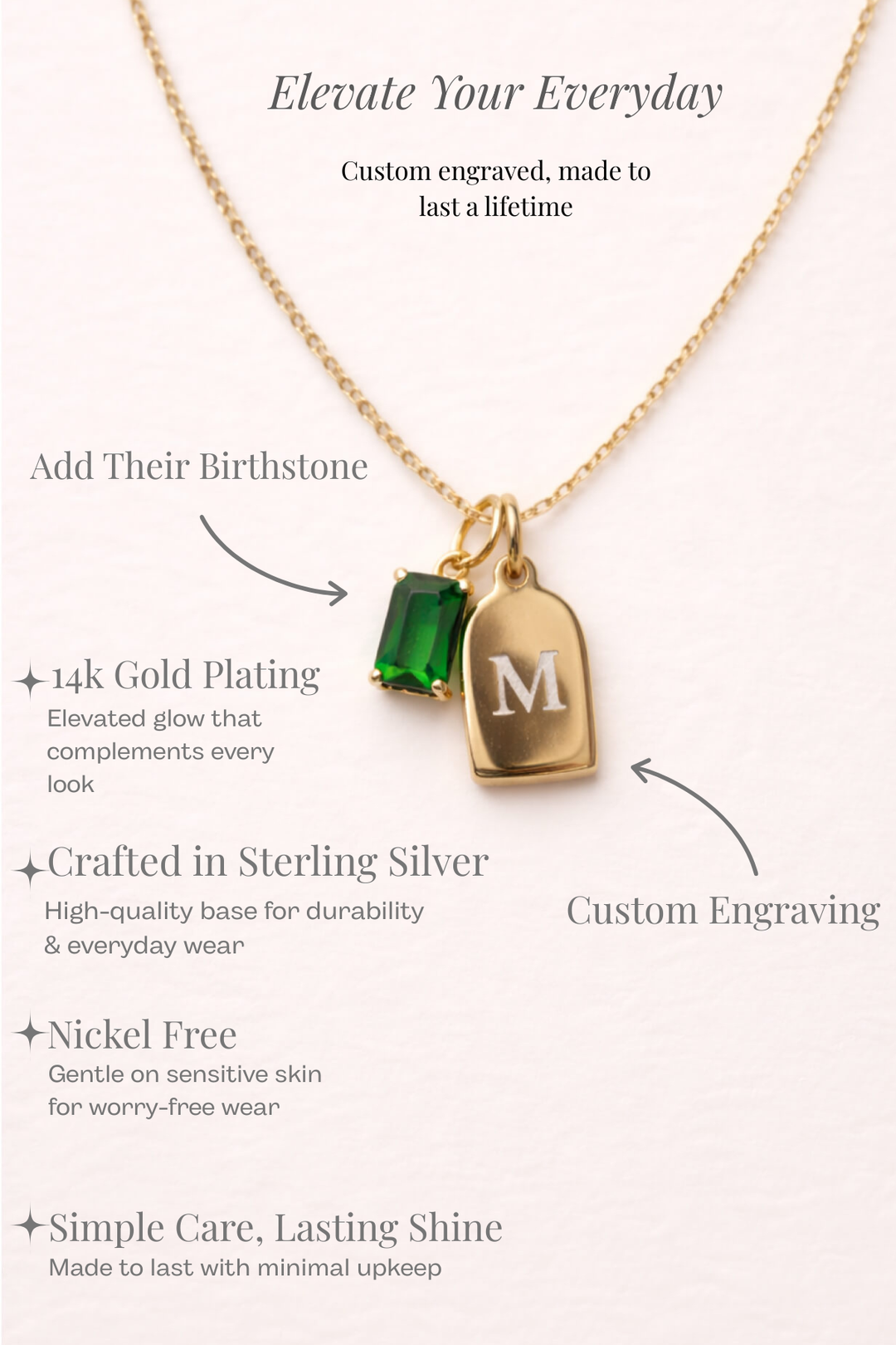 Birthstone Charms