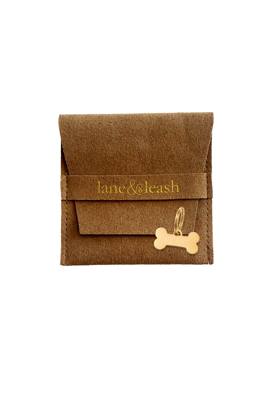 suede bag and bone id tag