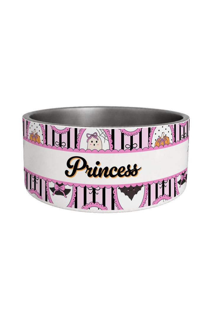 galloween personalized pet bowl 