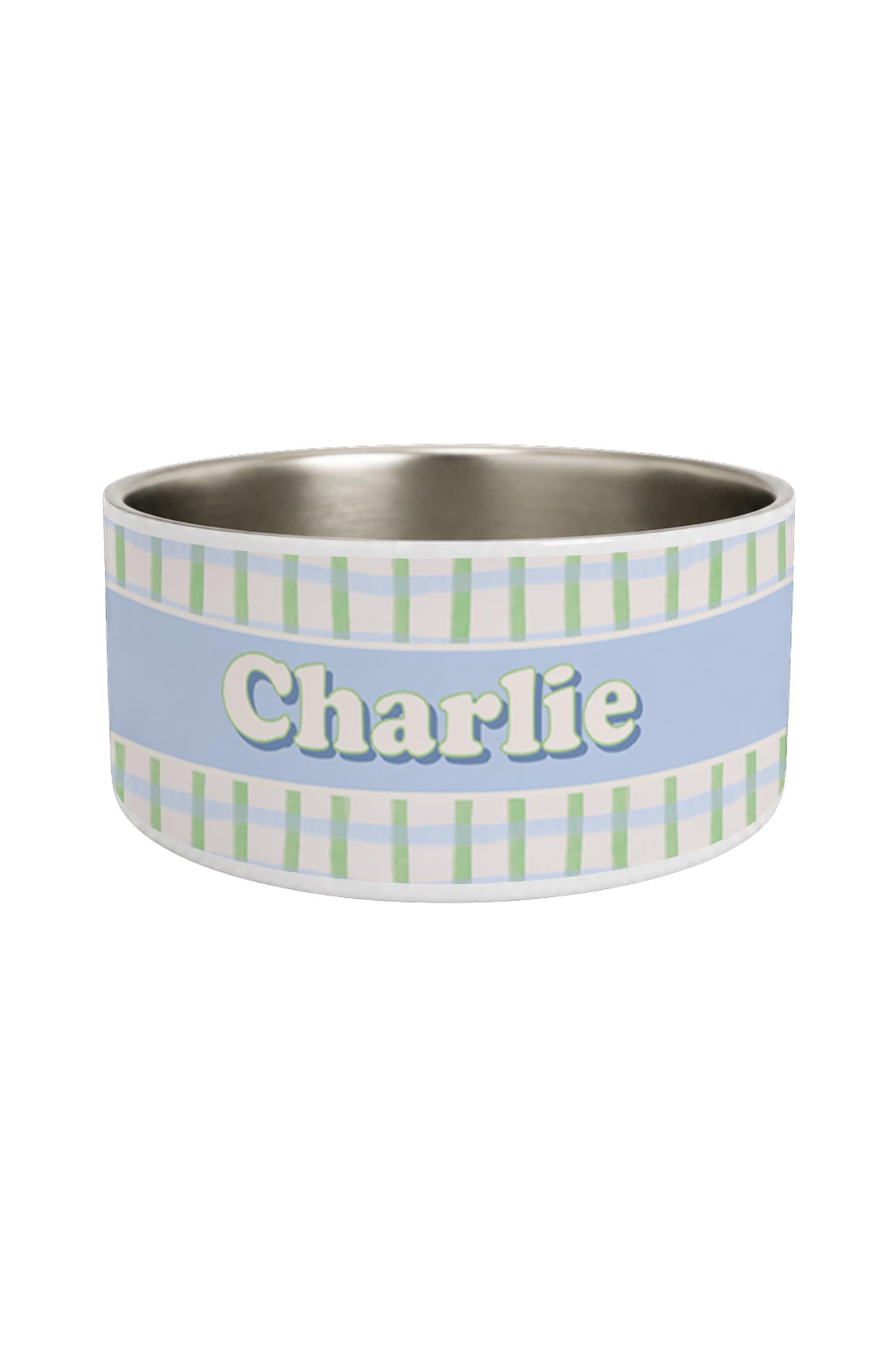 Personalized Pet Bowl | Picnic Plaid