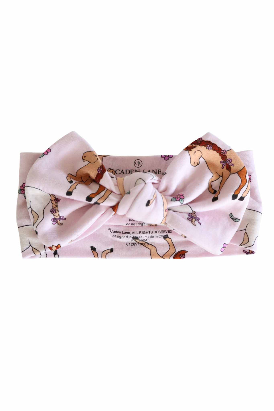 pony club pink headwrap