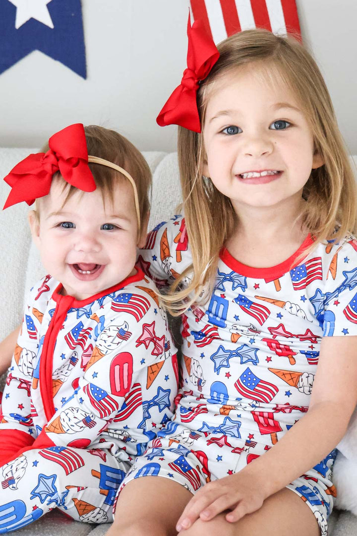 red, white & cool sisters
