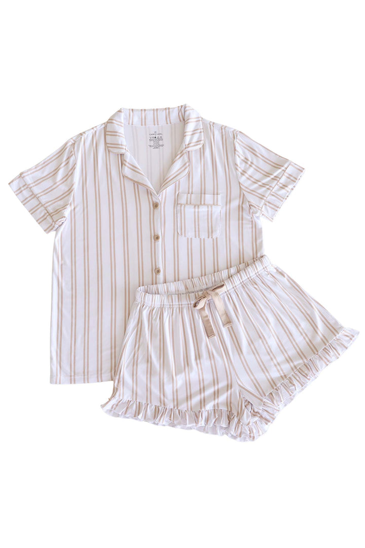 caden lane mommy and me lounge set with lab print – women's short set