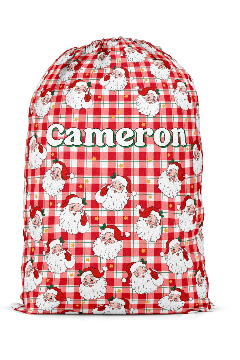Personalized Christmas Santa Sack | Cozy Claus
