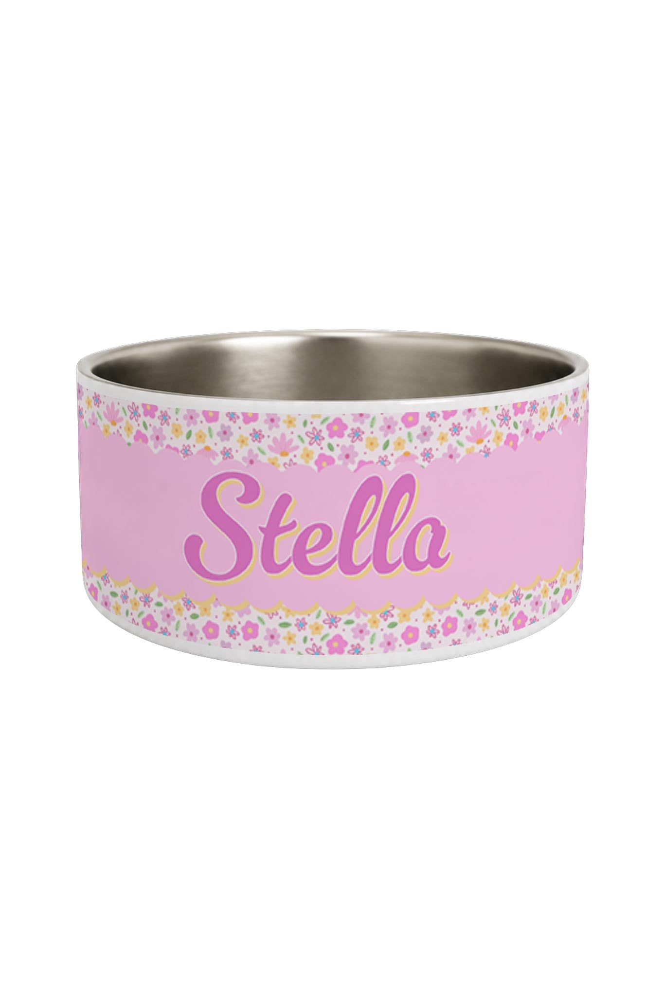 Personalized Pet Bowl | Scattered Blooms