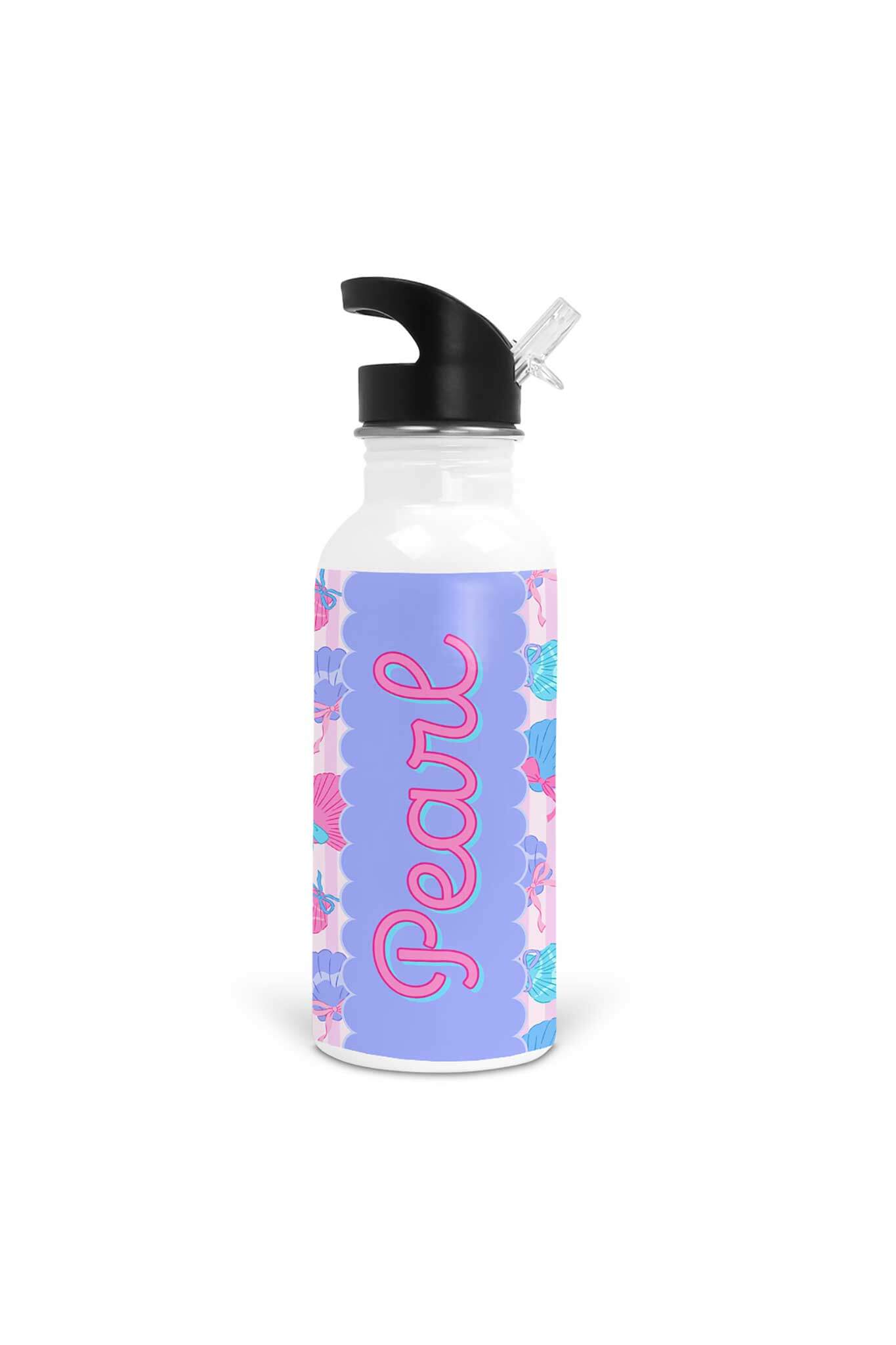Seaside Sweetie Personalized Kids Water Bottle