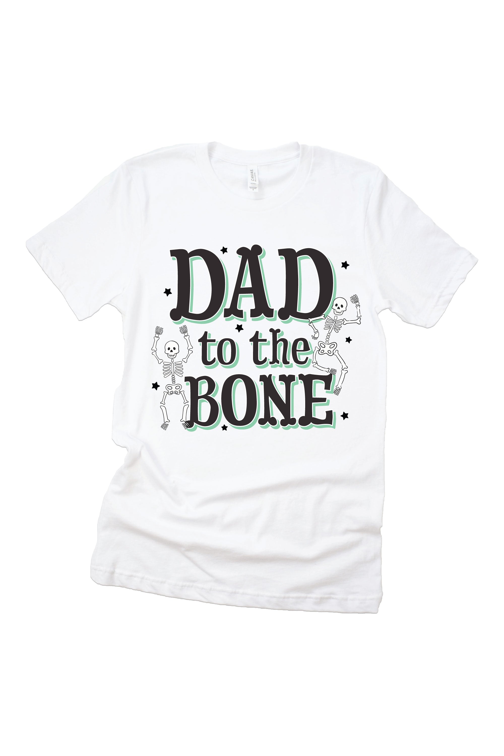 'Dad To The Bone' Men's Halloween Graphic Tee