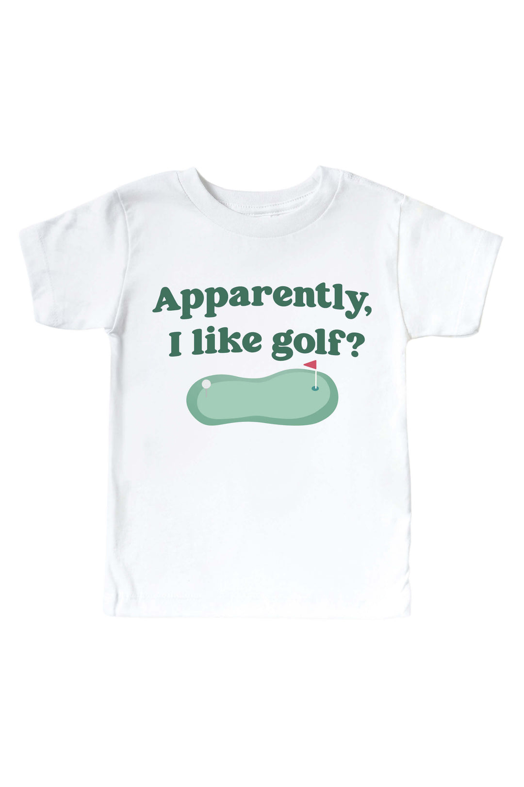 apparently i like golf graphic tee 