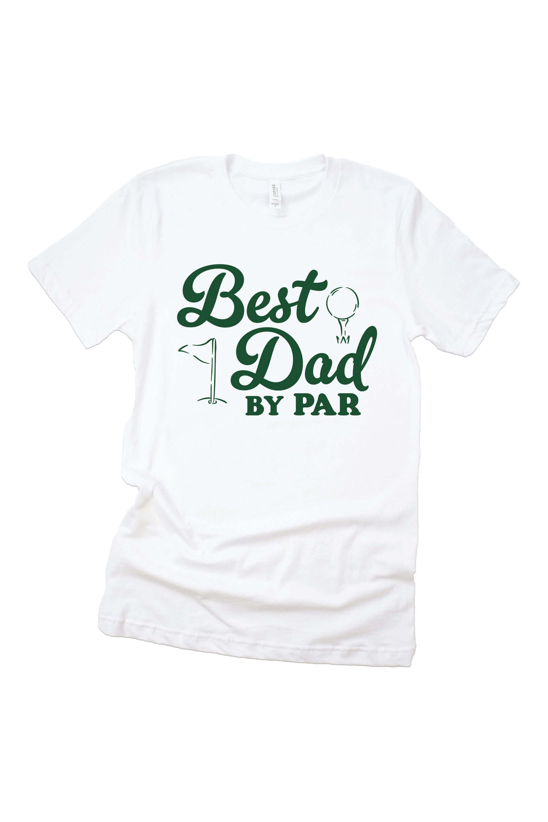 best dad by par graphic tee